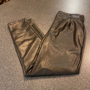 NWT Justfab pleather pants in size XL